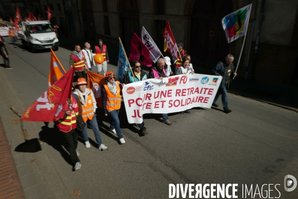 Montauban : manifestation contre la reforme des retraites