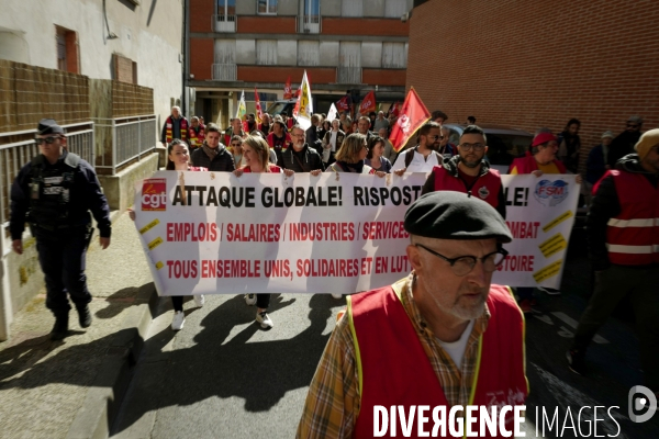 Montauban : manifestation contre la reforme des retraites