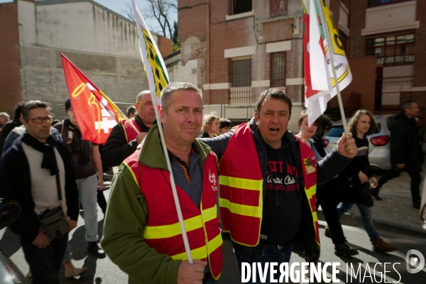 Montauban : manifestation contre la reforme des retraites