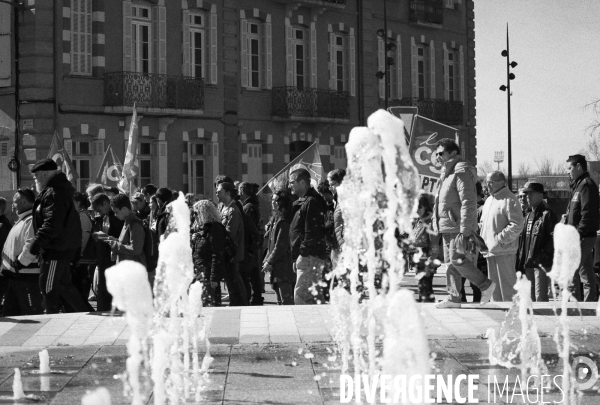 Montauban : manifestation contre la reforme des retraites