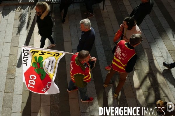 Montauban : manifestation contre la reforme des retraites