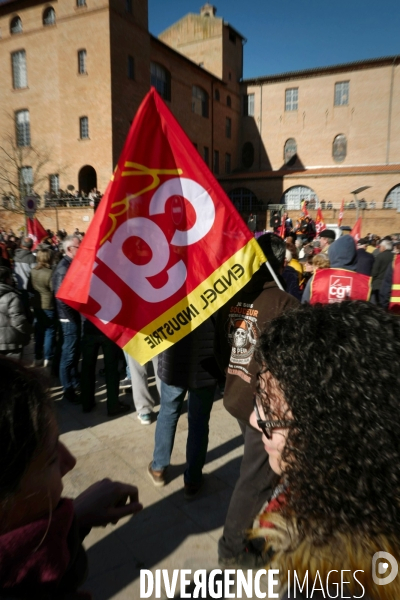 Montauban : manifestation contre la reforme des retraites