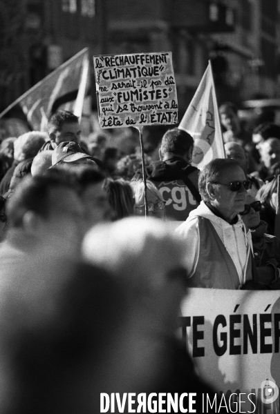 Montauban : manifestation contre la reforme des retraites