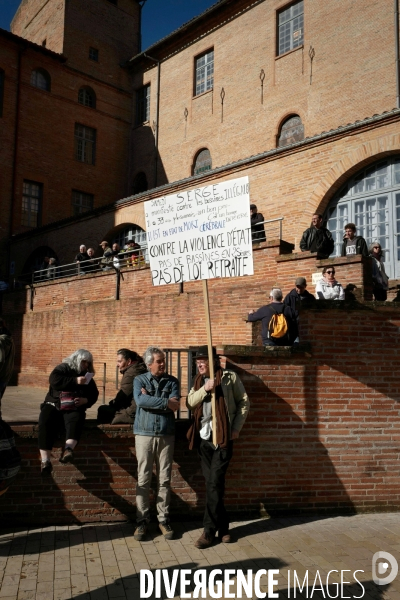 Montauban : manifestation contre la reforme des retraites