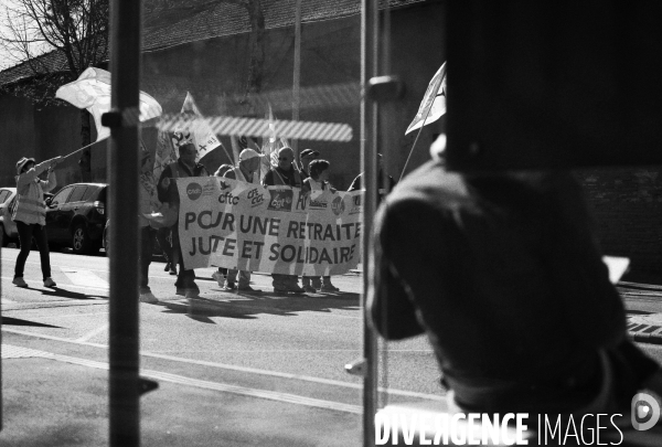 Montauban : manifestation contre la reforme des retraites