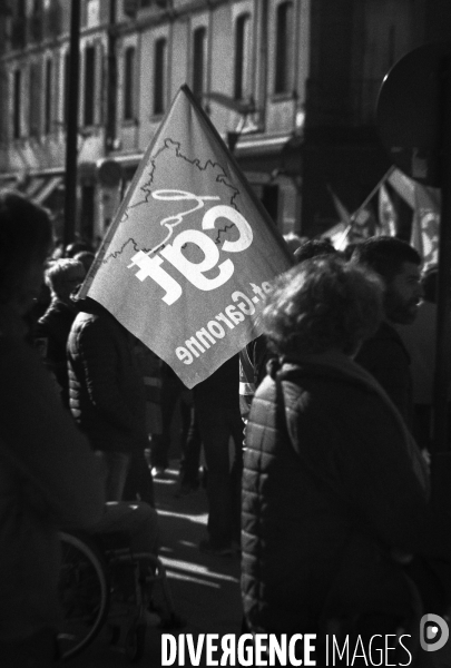 Montauban : manifestation contre la reforme des retraites