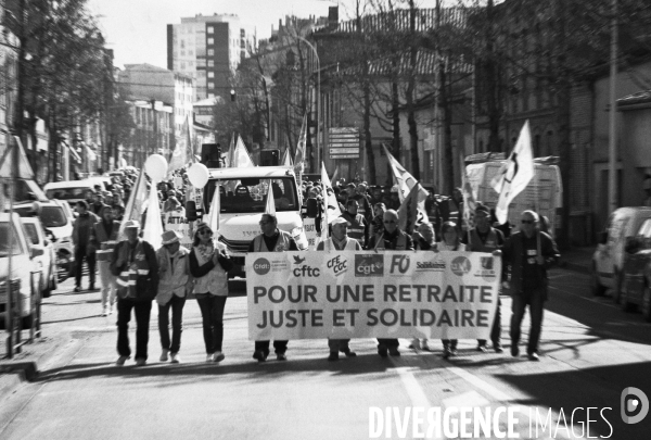 Montauban : manifestation contre la reforme des retraites