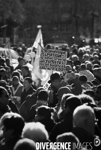 Montauban : manifestation contre la reforme des retraites