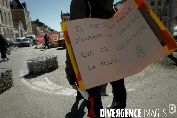 Montauban : manifestation contre la reforme des retraites