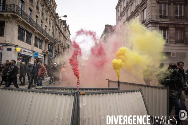 10ème journée de manifestation contre la réforme des retraites
