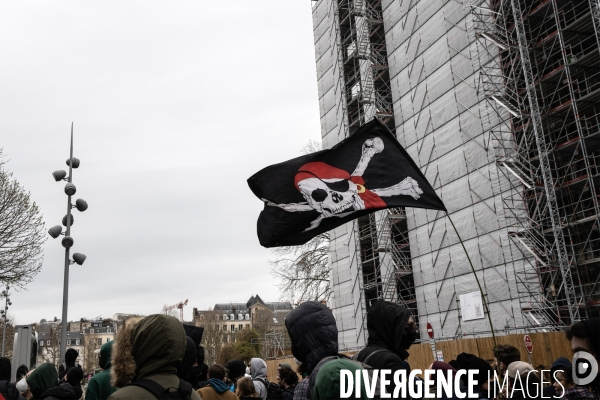 10ème journée de manifestation contre la réforme des retraites