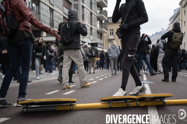 10ème journée de manifestation contre la réforme des retraites