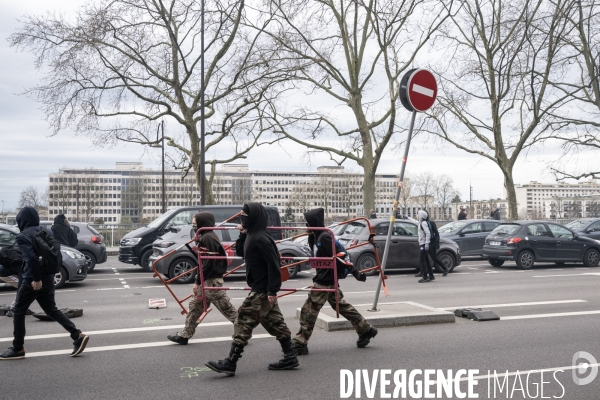 10ème journée de manifestation contre la réforme des retraites