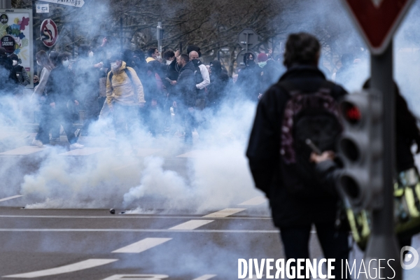10ème journée de manifestation contre la réforme des retraites