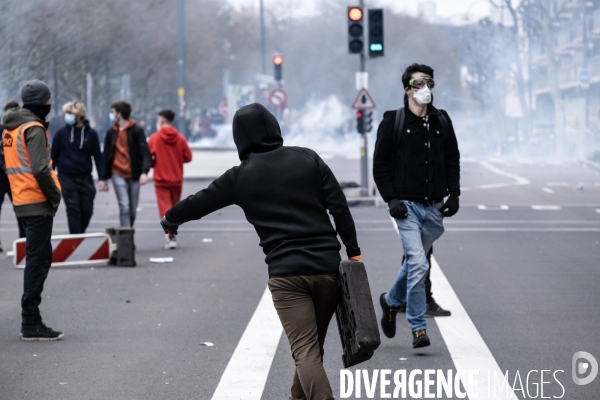 10ème journée de manifestation contre la réforme des retraites