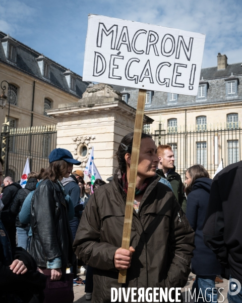 10e intersyndicale contre la reforme retraite Dijon