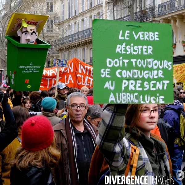 Dixième journée de mobilisation et de manifestation contre la réforme des retraites