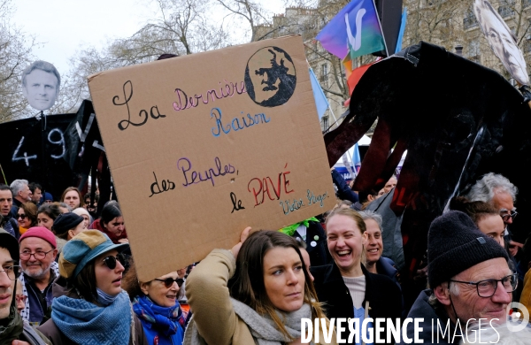 Dixième journée de mobilisation et de manifestation contre la réforme des retraites