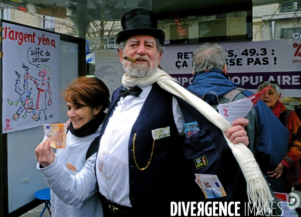 Dixième journée de mobilisation et de manifestation contre la réforme des retraites