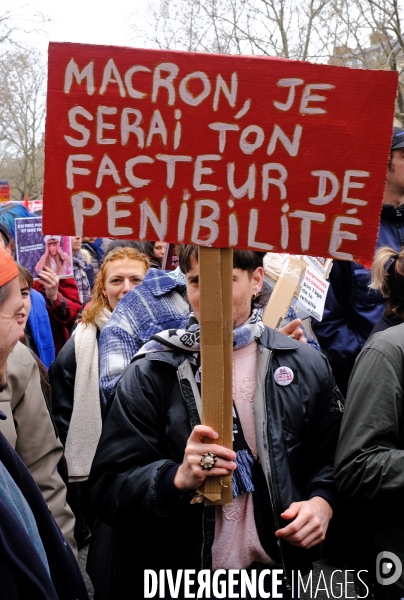 Dixième journée de mobilisation et de manifestation contre la réforme des retraites