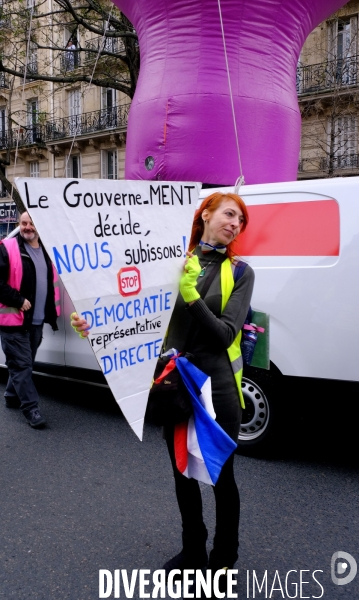 Dixième journée de mobilisation et de manifestation contre la réforme des retraites