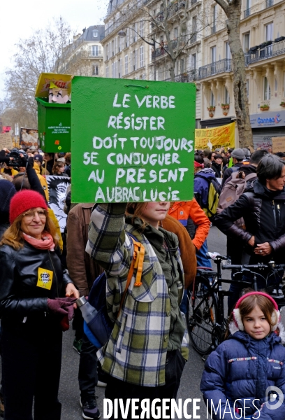 Dixième journée de mobilisation et de manifestation contre la réforme des retraites