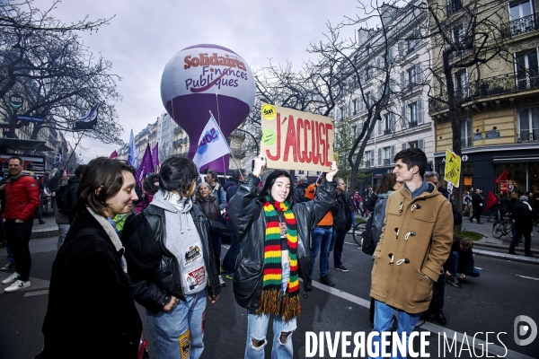 Paris Manifestation retraites 28 mars 2023