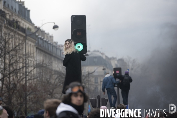 Dixième journée de mobilisation contre la réforme des retraites