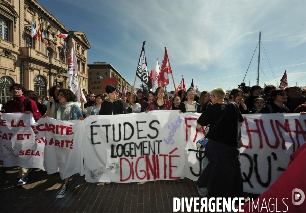 Manifestation du 28 Mars à Marseille