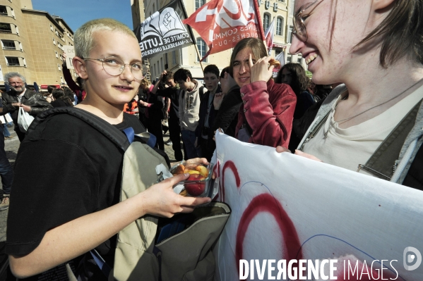 Manifestation du 28 Mars à Marseille