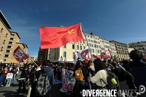 Manifestation du 28 Mars à Marseille