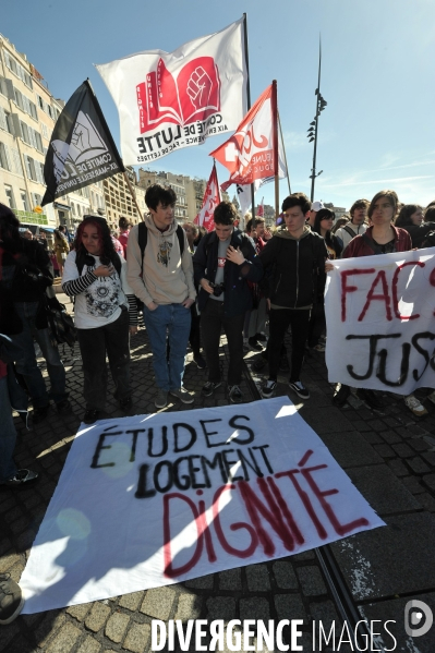 Manifestation du 28 Mars à Marseille