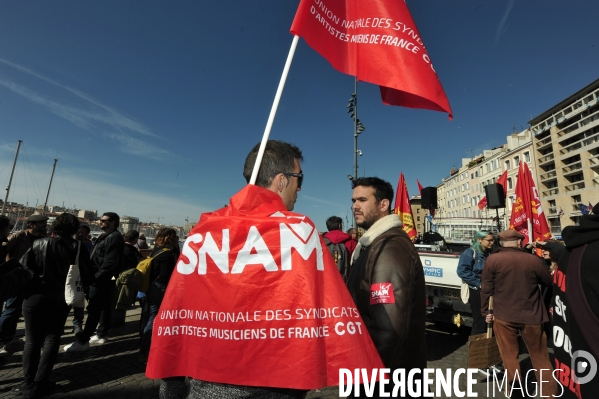 Manifestation du 28 Mars à Marseille