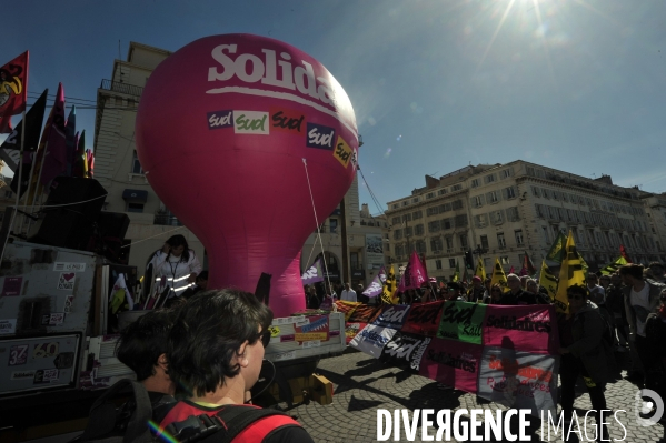 Manifestation du 28 Mars à Marseille