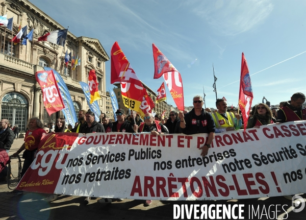 Manifestation du 28 Mars à Marseille