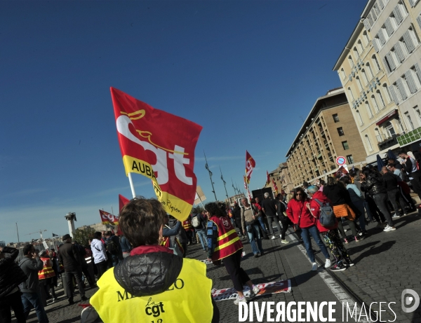 Manifestation du 28 Mars à Marseille