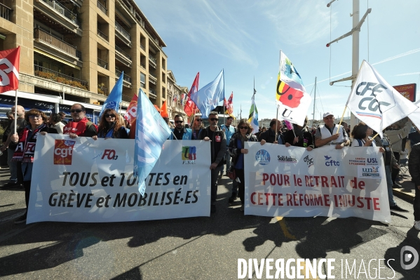 Manifestation du 28 Mars à Marseille