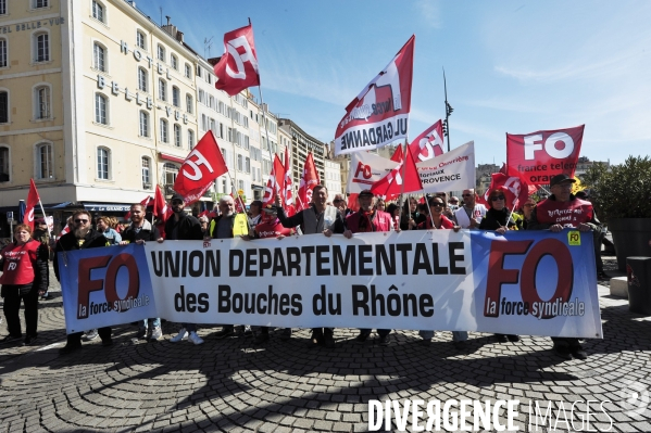 Manifestation du 28 Mars à Marseille