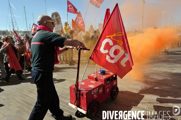 Manifestation du 28 Mars à Marseille