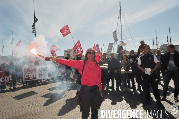 Manifestation du 28 Mars à Marseille