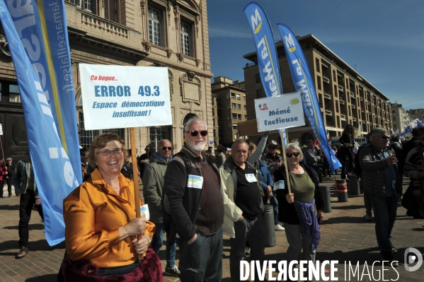 Manifestation du 28 Mars à Marseille