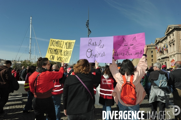 Manifestation du 28 Mars à Marseille