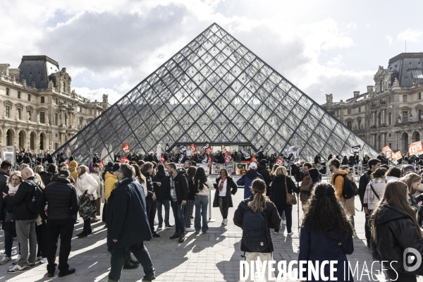 Blocage du musée du Louvre
