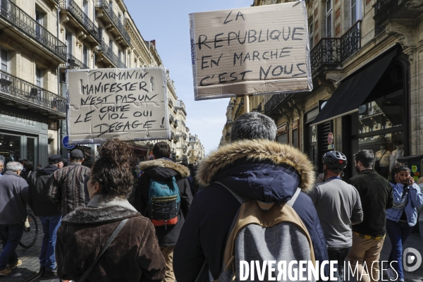 10 ème manifestation unitaire contre la réforme des retraites.