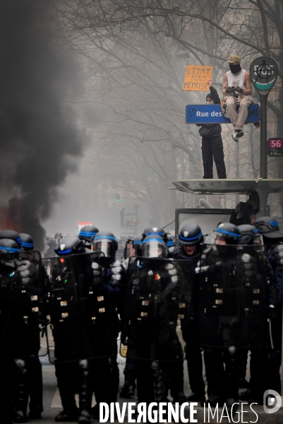 Dixième journée de mobilisation contre la réforme des retraites