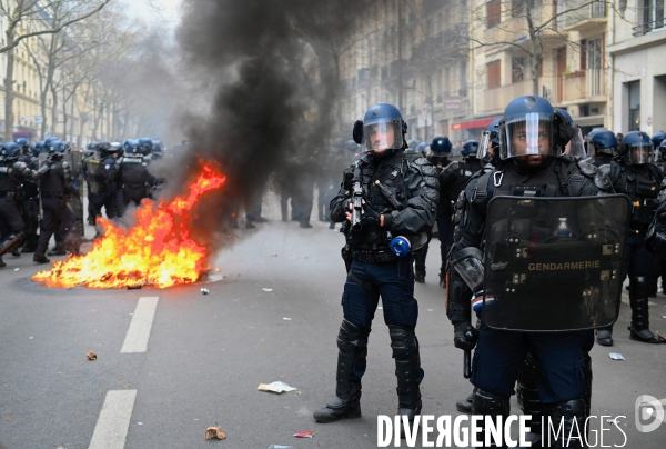 Dixième journée de mobilisation contre la réforme des retraites