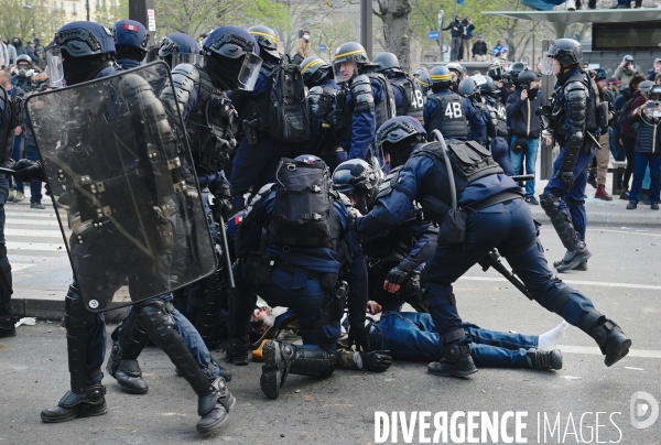 Dixième journée de mobilisation contre la réforme des retraites