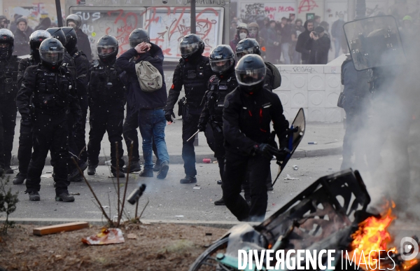 Dixième journée de mobilisation contre la réforme des retraites