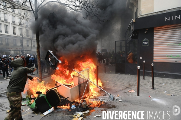 Dixième journée de mobilisation contre la réforme des retraites