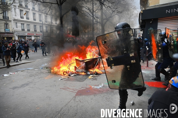 Dixième journée de mobilisation contre la réforme des retraites